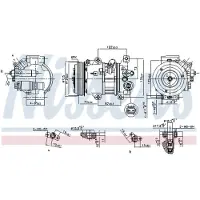 Nissens Klimakompressor 890650