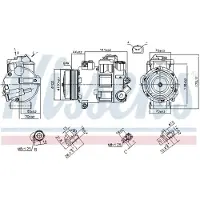 Nissens Klimakompressor 890412