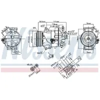 Nissens Klimakompressor 890263