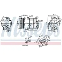 Nissens Klimakompressor 890339