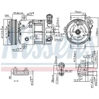 Nissens Klimakompressor 89577