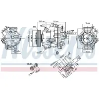 Nissens Klimakompressor 890264