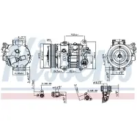 Nissens Klimakompressor 890803