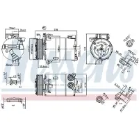 Nissens Klimakompressor 890213