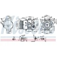 Nissens Klimakompressor 890631