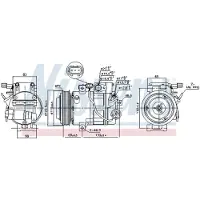 Nissens Klimakompressor 890687