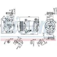 Nissens Klimakompressor 890215