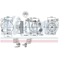 Nissens Klimakompressor 890423