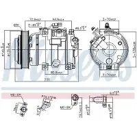 Nissens Klimakompressor 890882