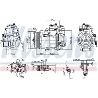 Nissens Klimakompressor 890133