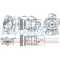 Nissens Klimakompressor 89191
