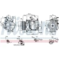 Nissens Klimakompressor 890816