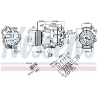 Nissens Klimakompressor 890267