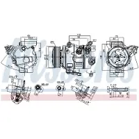 Nissens Klimakompressor 890791