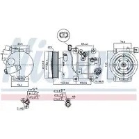 Nissens Klimakompressor 890644