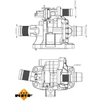 NRF Thermostat, Kühlmittel 725039