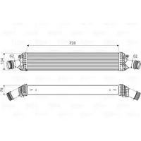 Valeo Ladeluftkühler 818654