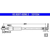 Ate Bremsschlauch 83.8207-0290.3