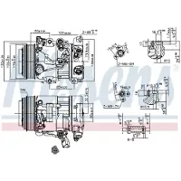 Nissens Klimakompressor 890156