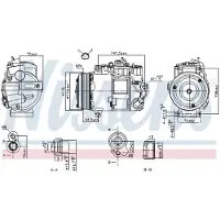Nissens Klimakompressor 890199