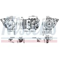 Nissens Klimakompressor 890805
