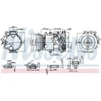 Nissens Klimakompressor 890808
