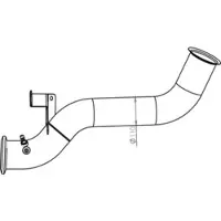 DINEX Abgasrohr 48165