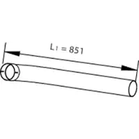 DINEX Abgasrohr 47190