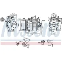 Nissens Klimakompressor 890552