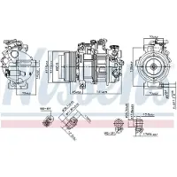 Nissens Klimakompressor 890717