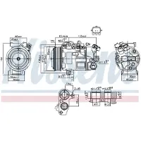 Nissens Klimakompressor 890802