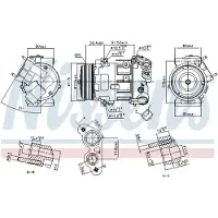 Nissens Klimakompressor 890324