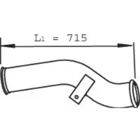 DINEX Abgasrohr 21297