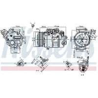 Nissens Klimakompressor 890795