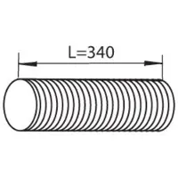 DINEX Abgasrohr 82140