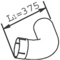 DINEX Auspuffrohr DIN47193