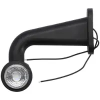 WAS LED-Umrissleuchte Modell 297L für die linke Seite, 12-24V, mit 180 mm Kabellänge