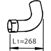 DINEX Abgasrohr 47258