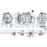Nissens Klimakompressor 890904