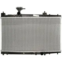 Nissens 64645A Kühler Wasserkühler Motorkühler für TOYOTA Yaris Schrägheck (P1) Yaris Verso (P2)