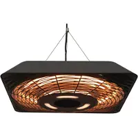 Outsunny Deckenheizstrahler Heizpilz 800W/1200W/2000W mit Fernbedienung Alu
