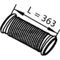 DINEX Abgasrohr 82202