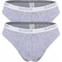 Sloggi Männer Slip Basic | Grösse: L | Farbe: Grau