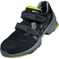 Uvex Sicherheitssandale 1 8542 S1 ESD SRC DGUV W12 Gr. 42 schwarz/lime