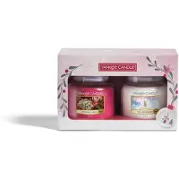 Yankee candle Geschenkset Glas 2tlg/Weihnachtsgeschenkset 2022 2x 0,822 cm
