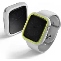 Uniq Moduo Case mit bezel für das Apple Watch - 44 / 45 mm - Frost (Lime/White)