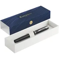 Waterman Allure Black Lacquered Gift Box Fountain Stift