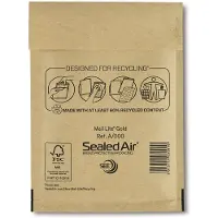 Sealed Air Versandtasche A/000 Gold 110 mm x 160 mm