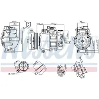 Nissens Klimakompressor 89513