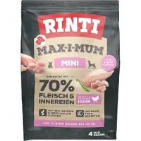 Rinti Max-i-Mum Huhn Mini 4 kg, Adult, jede Rasse, Huhn, 4 kg